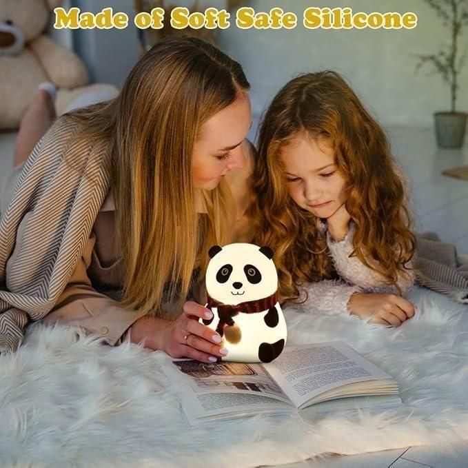 Kawaii Panda LED Lamp with Touch Control | Shoppiso