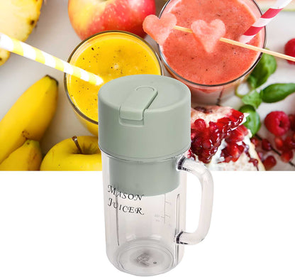 Portable USB Rechargeable 6-Blade Mini Blender for Smoothies &amp; Shakes – 350ML| Shoppiso