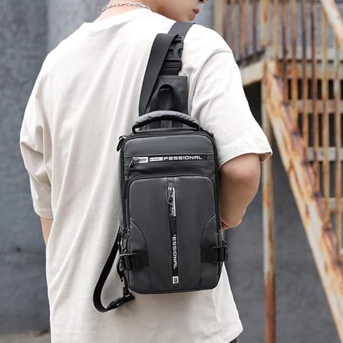 TechSling USB Charging Crossbody Bag | Shoppiso