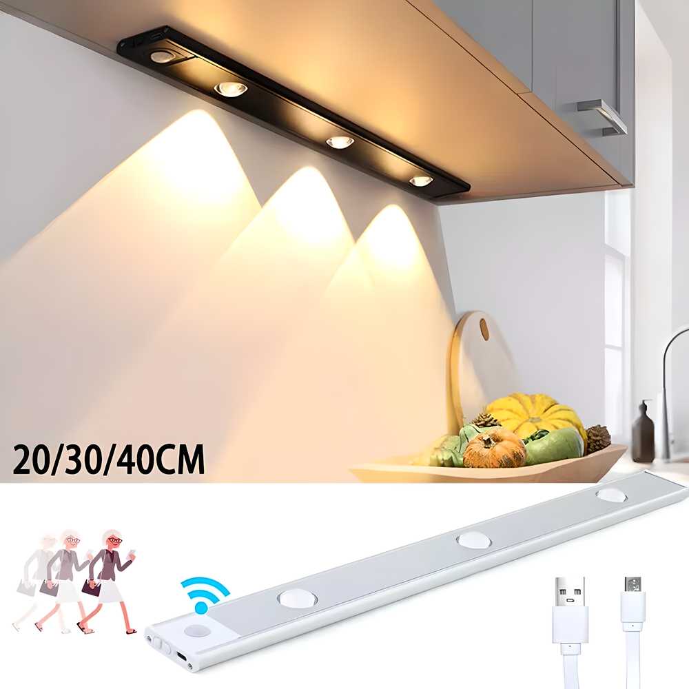 Rechargeable LED Motion Sensor Cabinet Light | Shoppiso