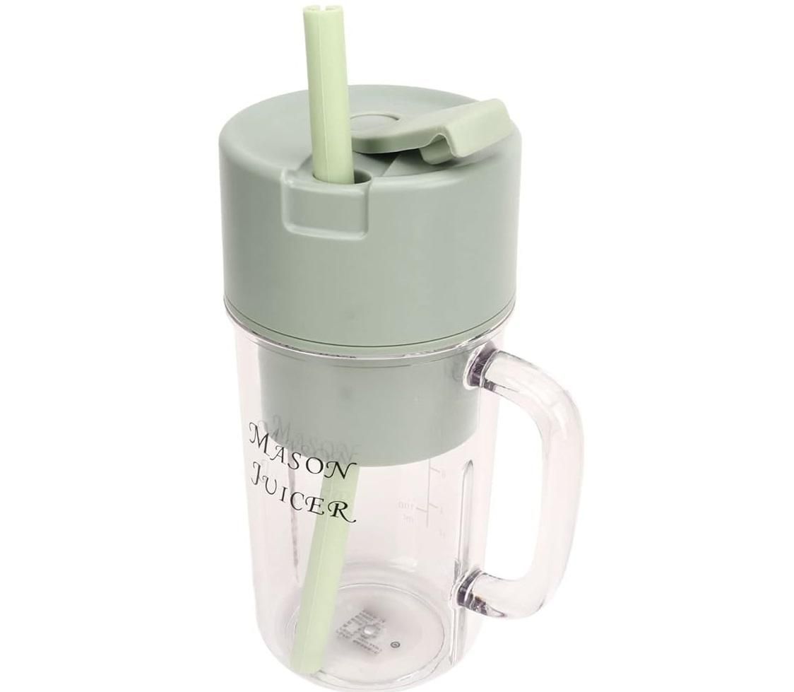 Portable USB Rechargeable 6-Blade Mini Blender for Smoothies &amp; Shakes – 350ML| Shoppiso