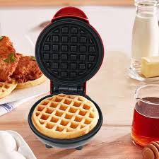 QuickBite Non-Stick Electric Waffle Maker | Shoppiso