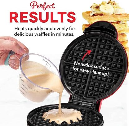 QuickBite Non-Stick Electric Waffle Maker | Shoppiso